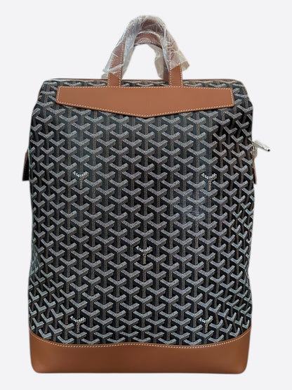 Goyard Black & Brown Cisalpin Backpack