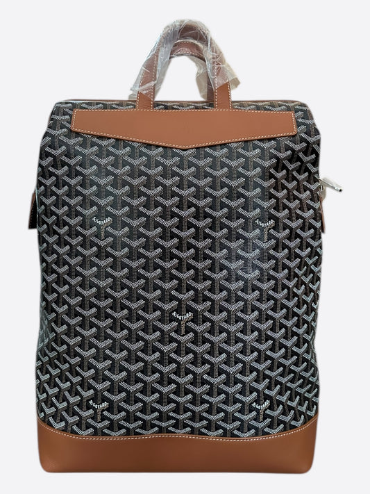 Goyard Black & Brown Cisalpin Backpack