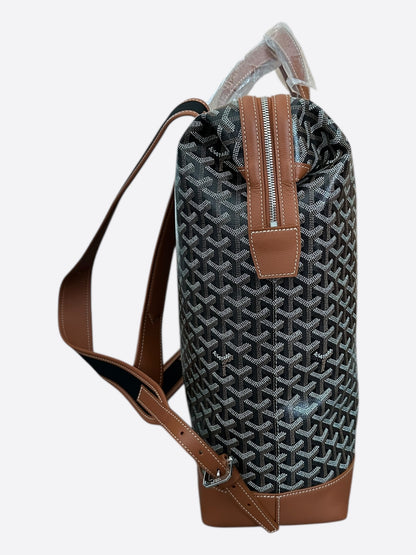 Goyard Black & Brown Cisalpin Backpack