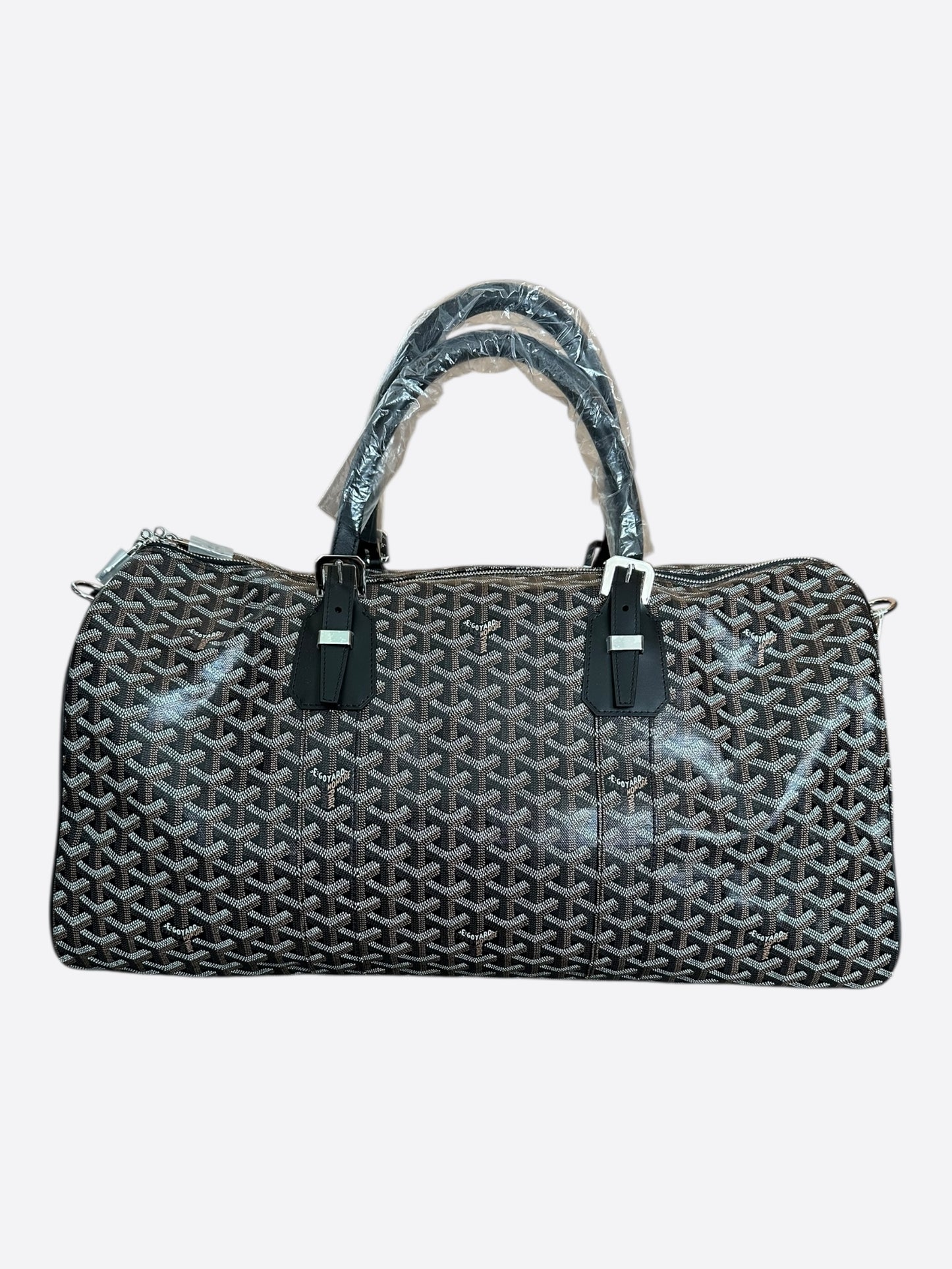 Goyard Black Boston 50 Duffel Bag