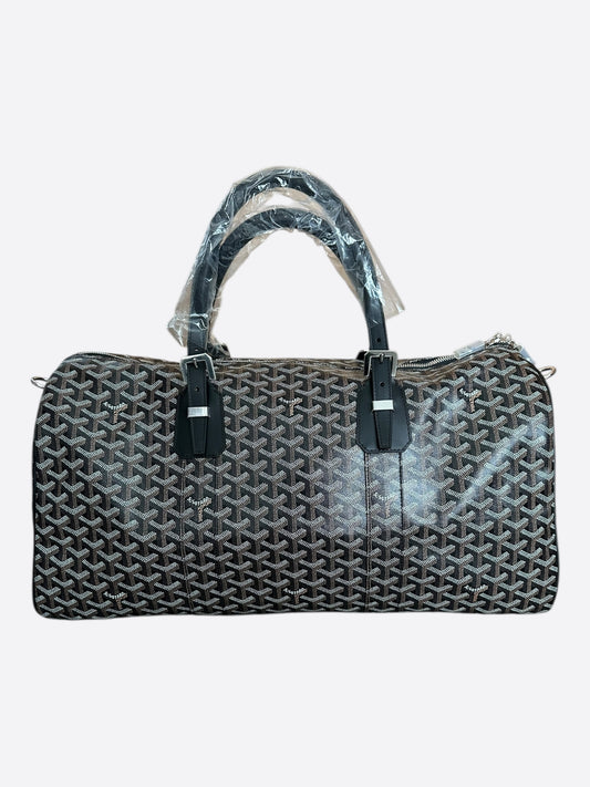 Goyard Black Boston 50 Duffel Bag