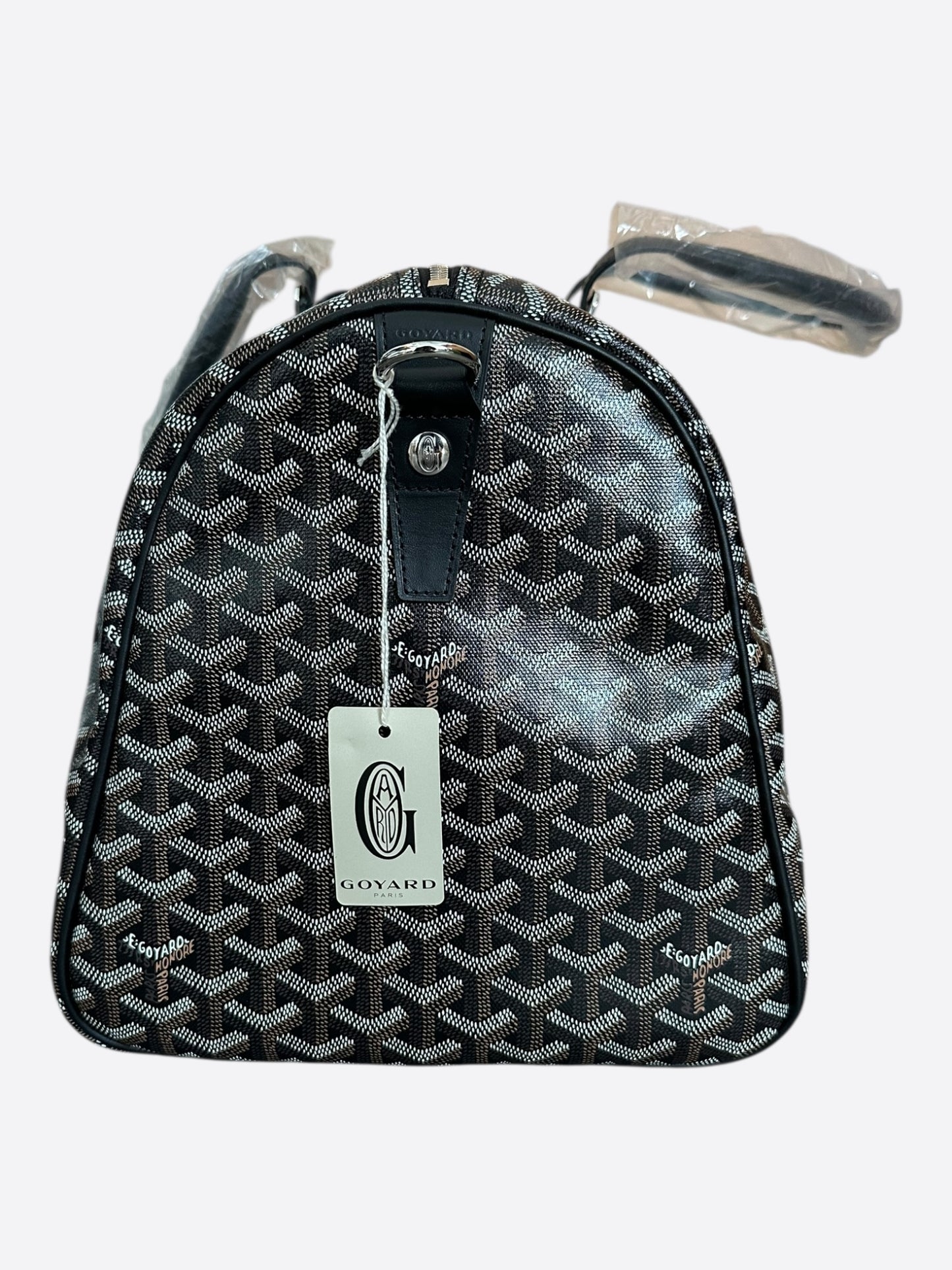 Goyard Black Boston 50 Duffel Bag