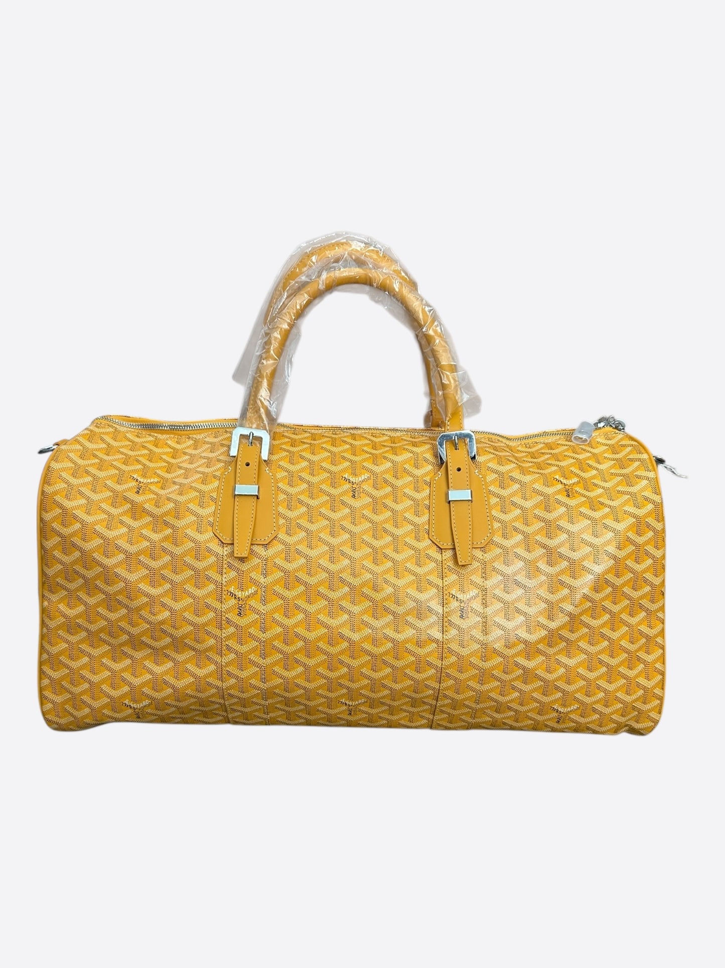 Goyard Yellow Boston 50 Duffel Bag