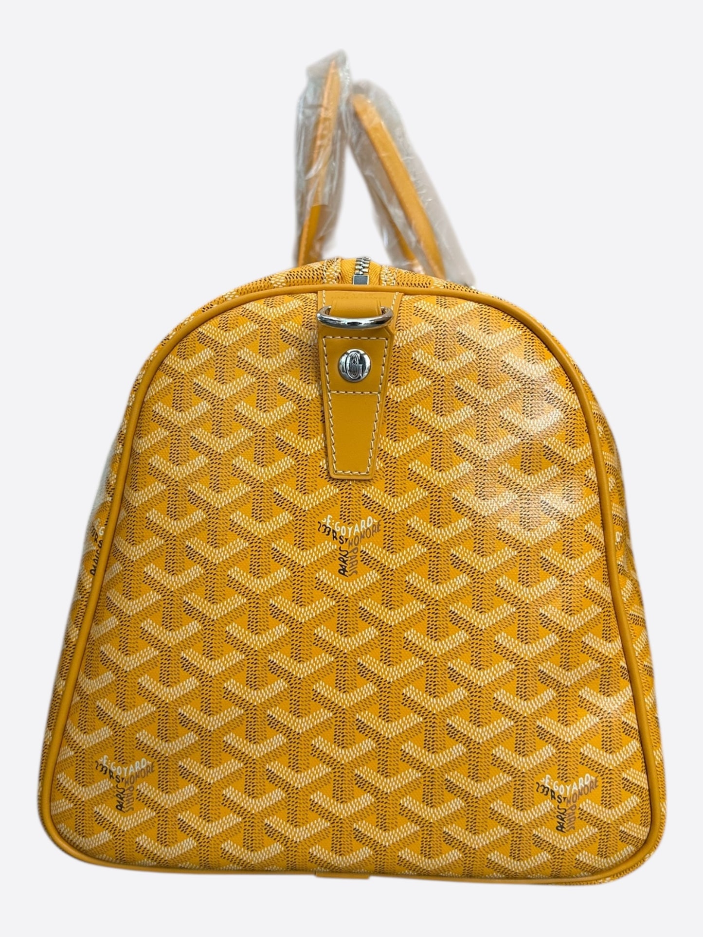 Goyard Yellow Boston 50 Duffel Bag