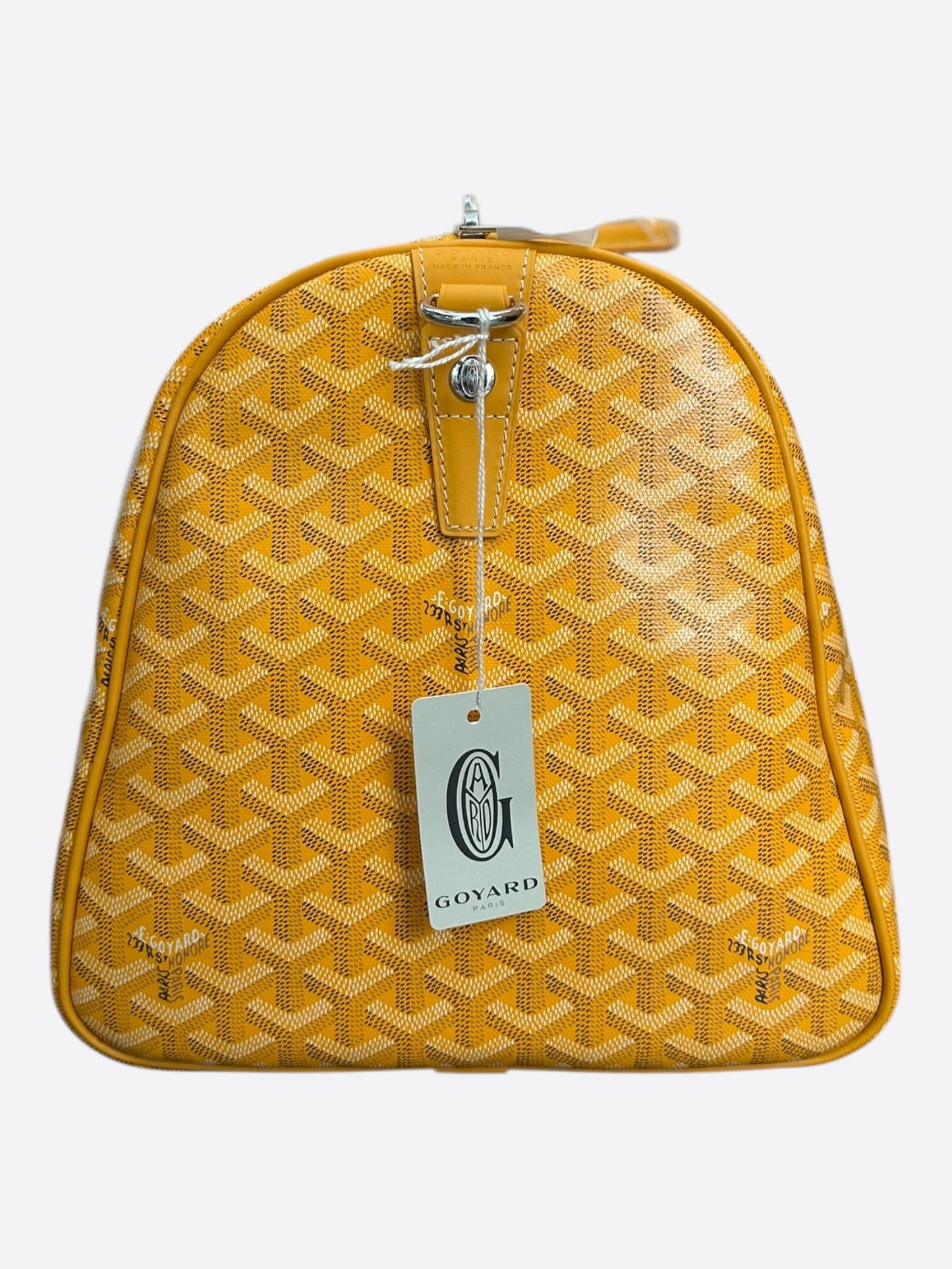 Goyard Yellow Boston 50 Duffel Bag
