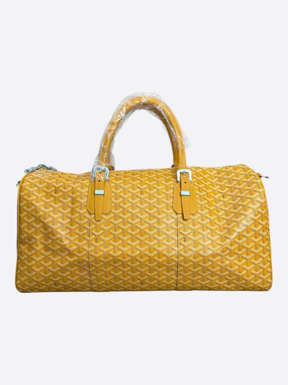 Goyard Yellow Boston 50 Duffel Bag