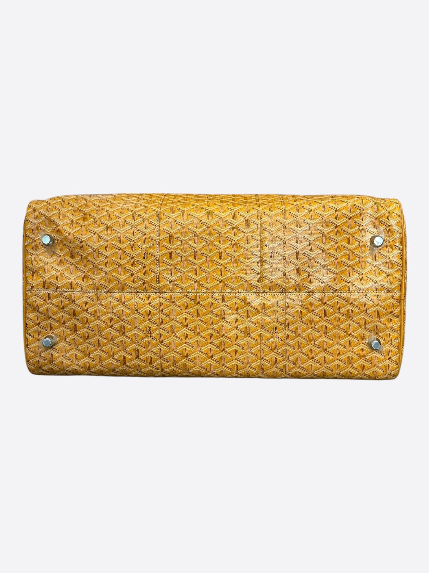 Goyard Yellow Boston 50 Duffel Bag