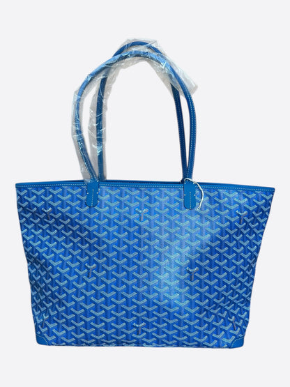 Goyard Blue Artois MM Tote Bag