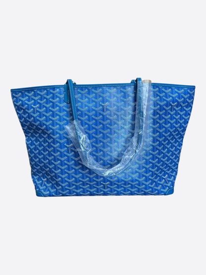 Goyard Blue Artois MM Tote Bag