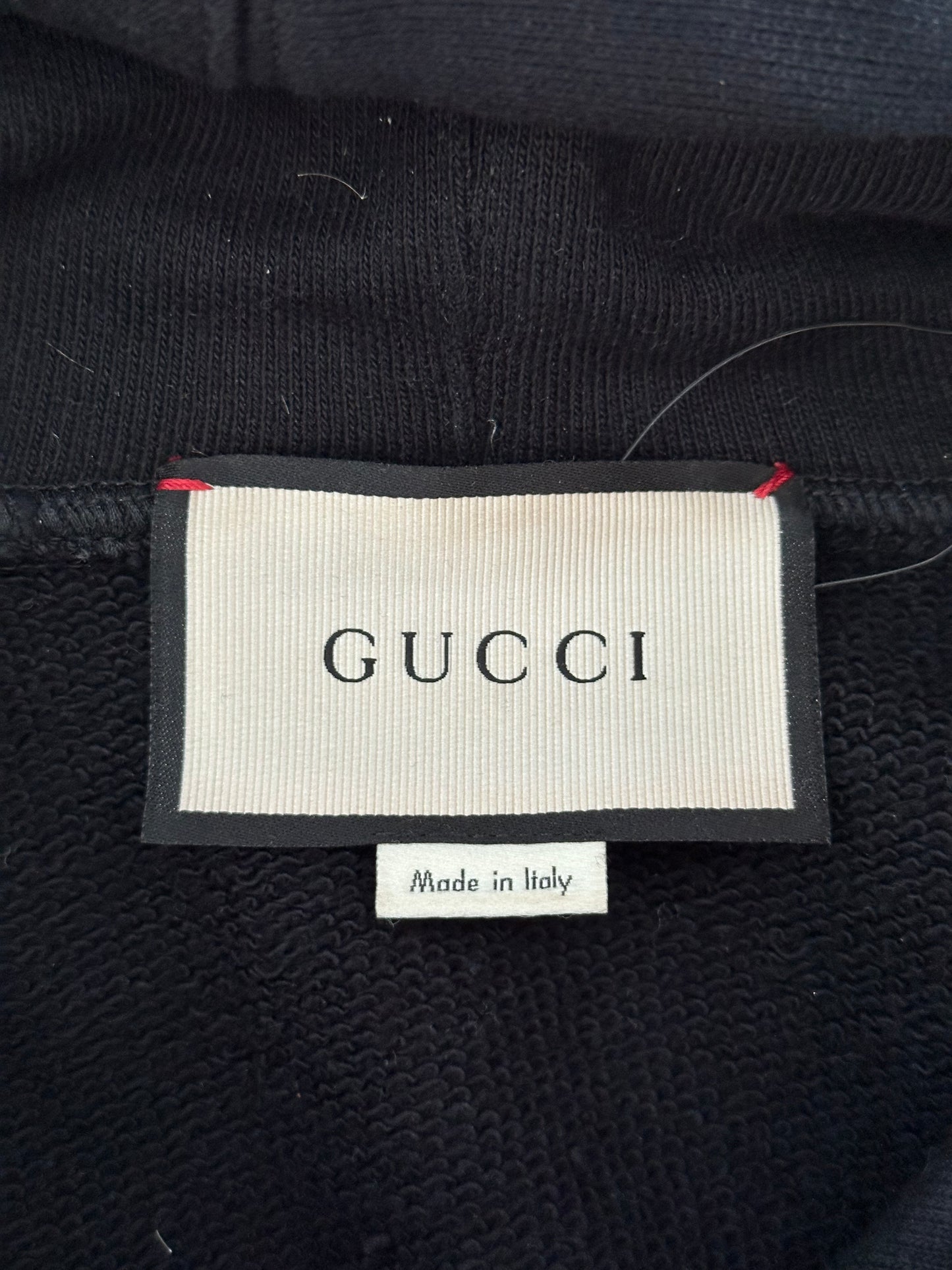 Gucci Black Sequin Blind For Love Tiger Hoodie