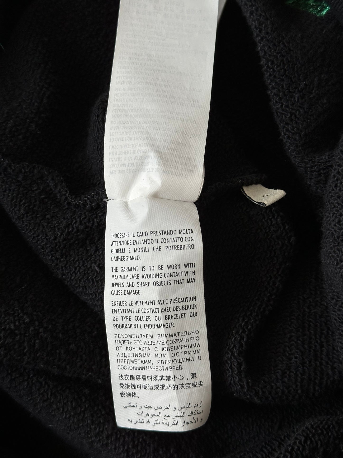 Gucci Black Sequin Blind For Love Tiger Hoodie