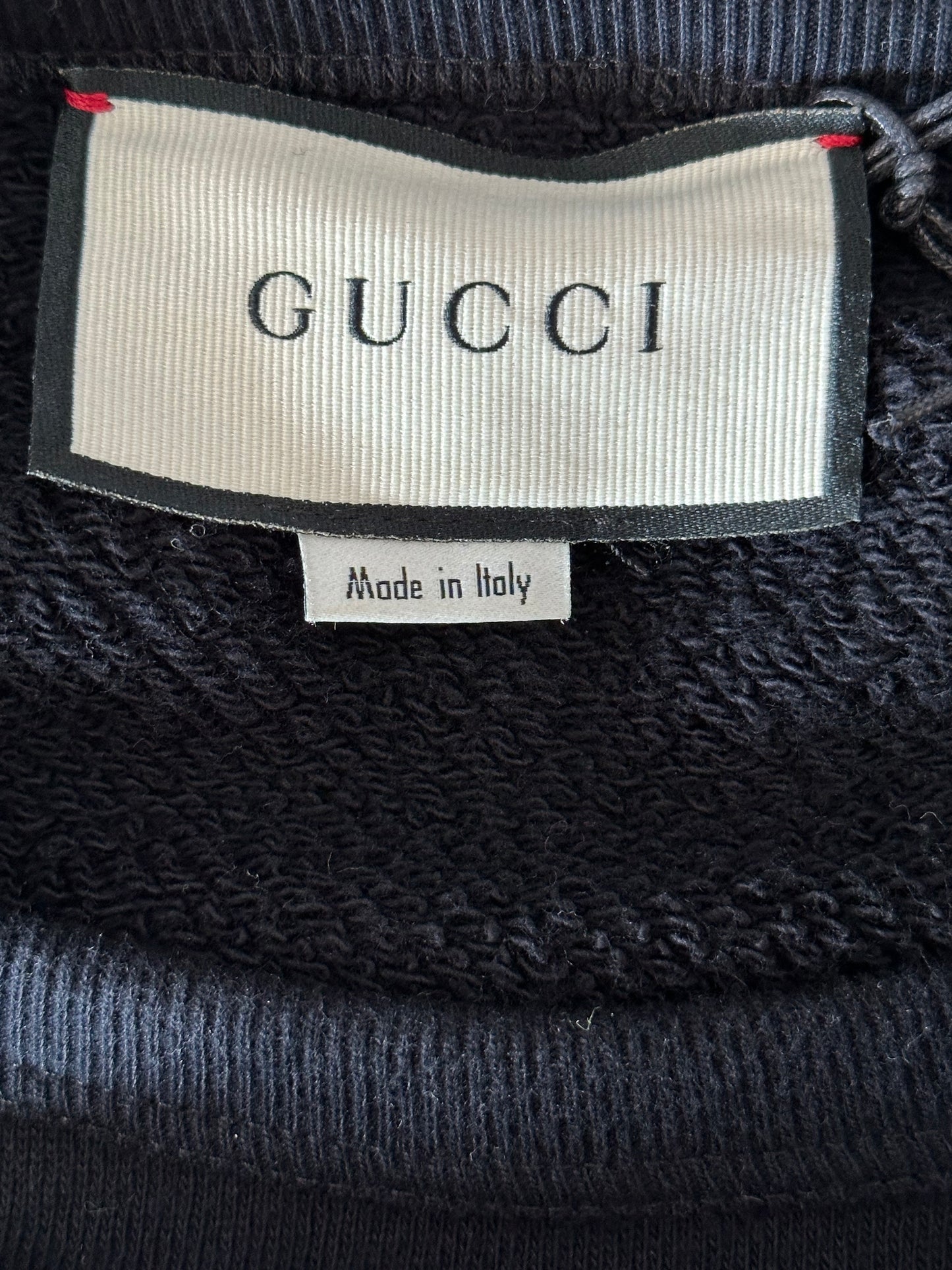 Gucci Black & Yellow Bootleg logo Sweater