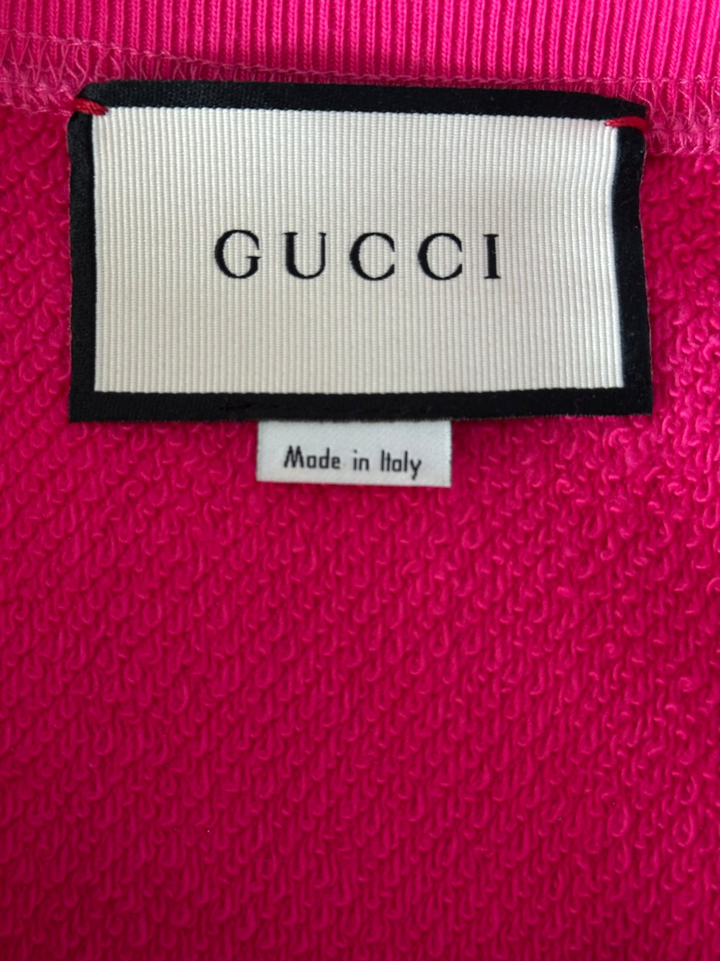 Gucci Pink Bootleg logo Sweater