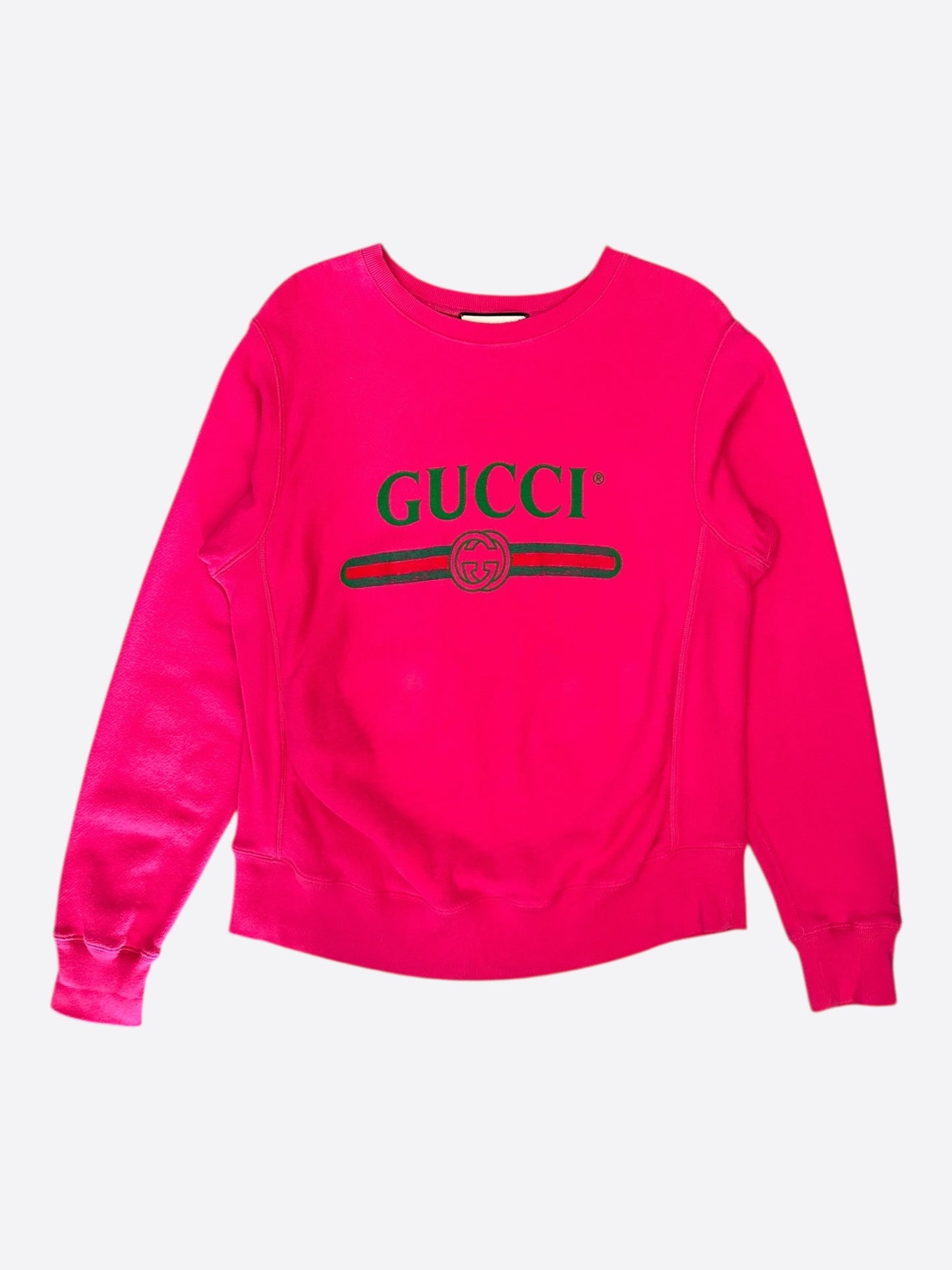Gucci Pink Bootleg logo Sweater