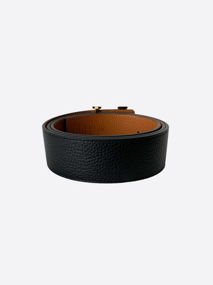 Louis Vuitton Black & Brown 40MM Reversible Belt