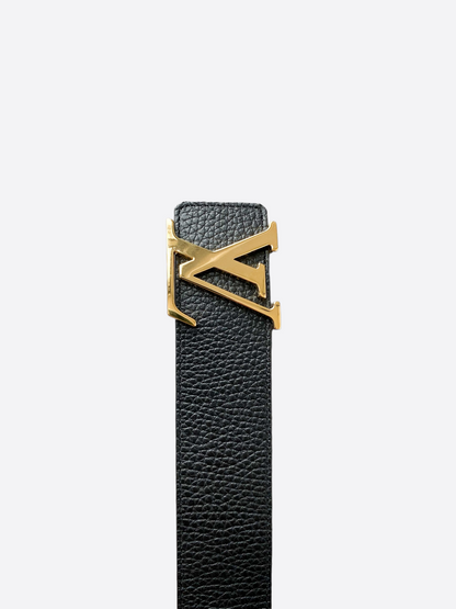 Louis Vuitton Black & Brown 40MM Reversible Belt