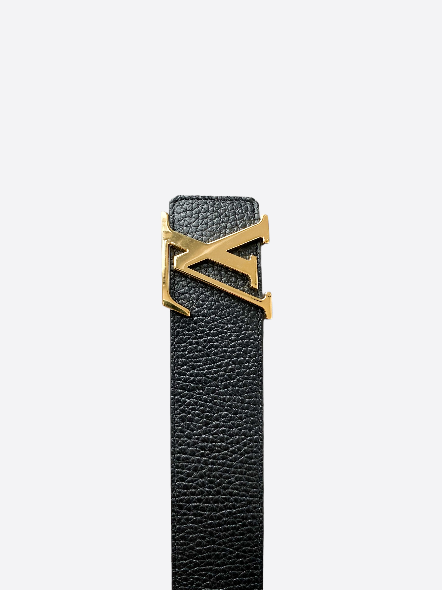 Louis Vuitton Brown/Black Monogram Illusion Pyramid Reversible Belt 95CM  Louis Vuitton | The Luxury Closet