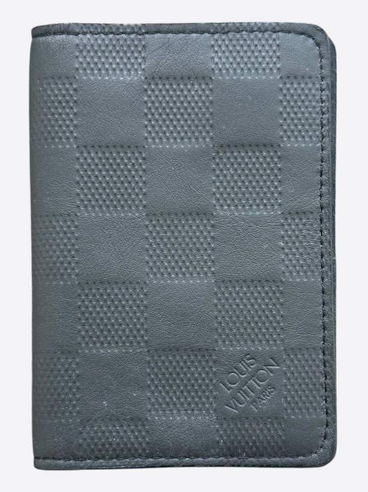 Louis Vuitton Black Infini Damier Pocket Organizer