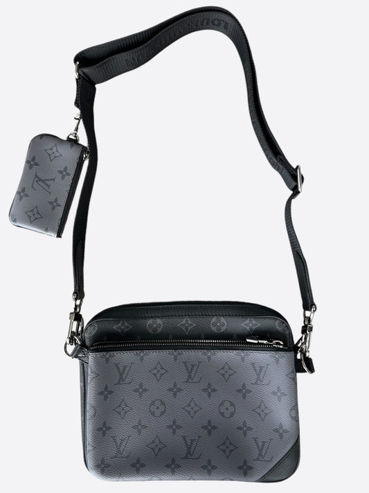 Louis Vuitton Reverse Monogram Eclipse Trio Messenger Bag