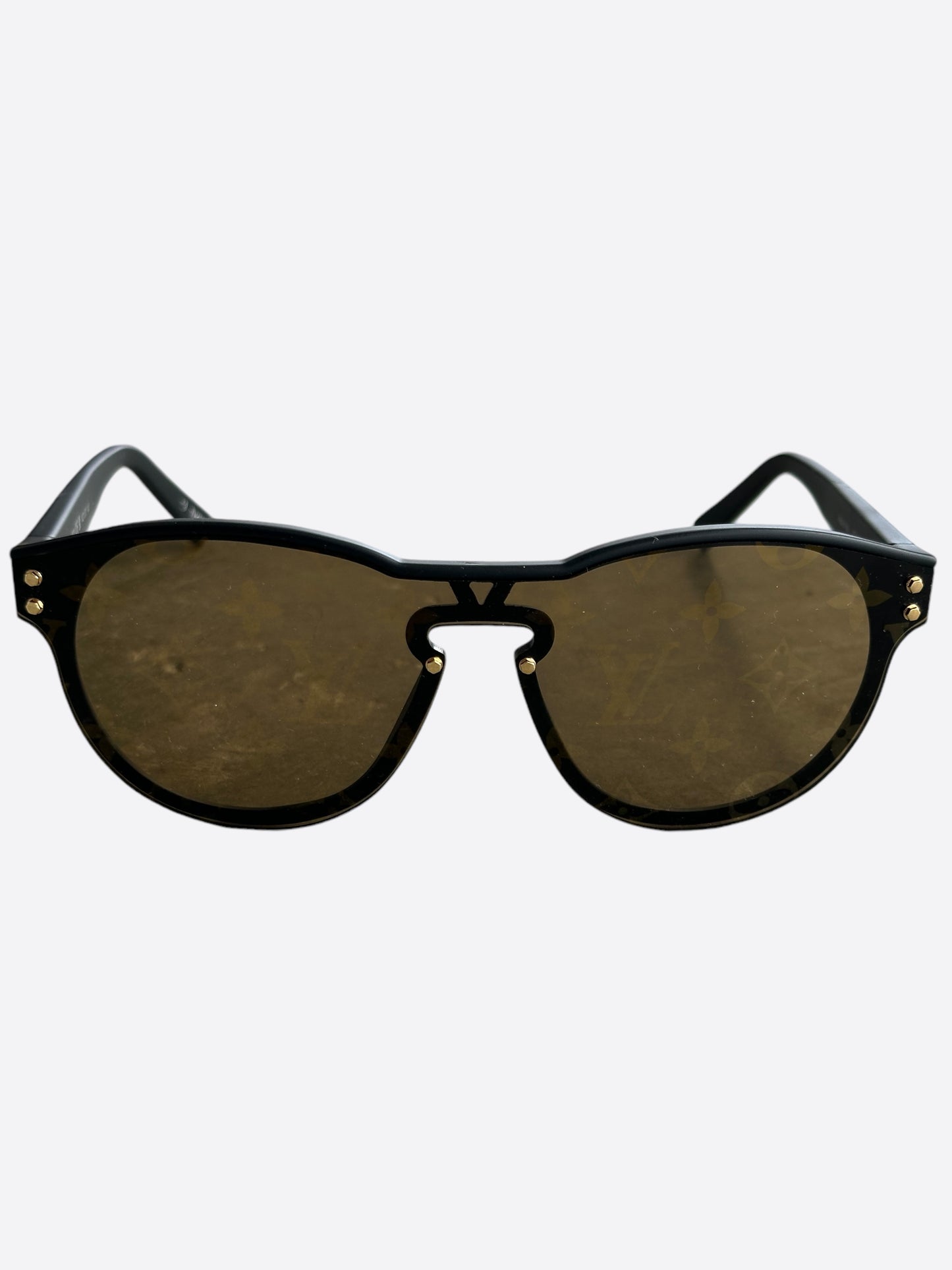 Louis Vuitton Brown Monogram Waimea Sunglasses