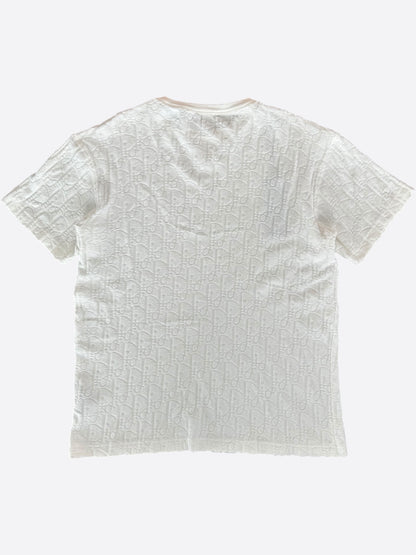 Dior White Oblique Towel T-Shirt