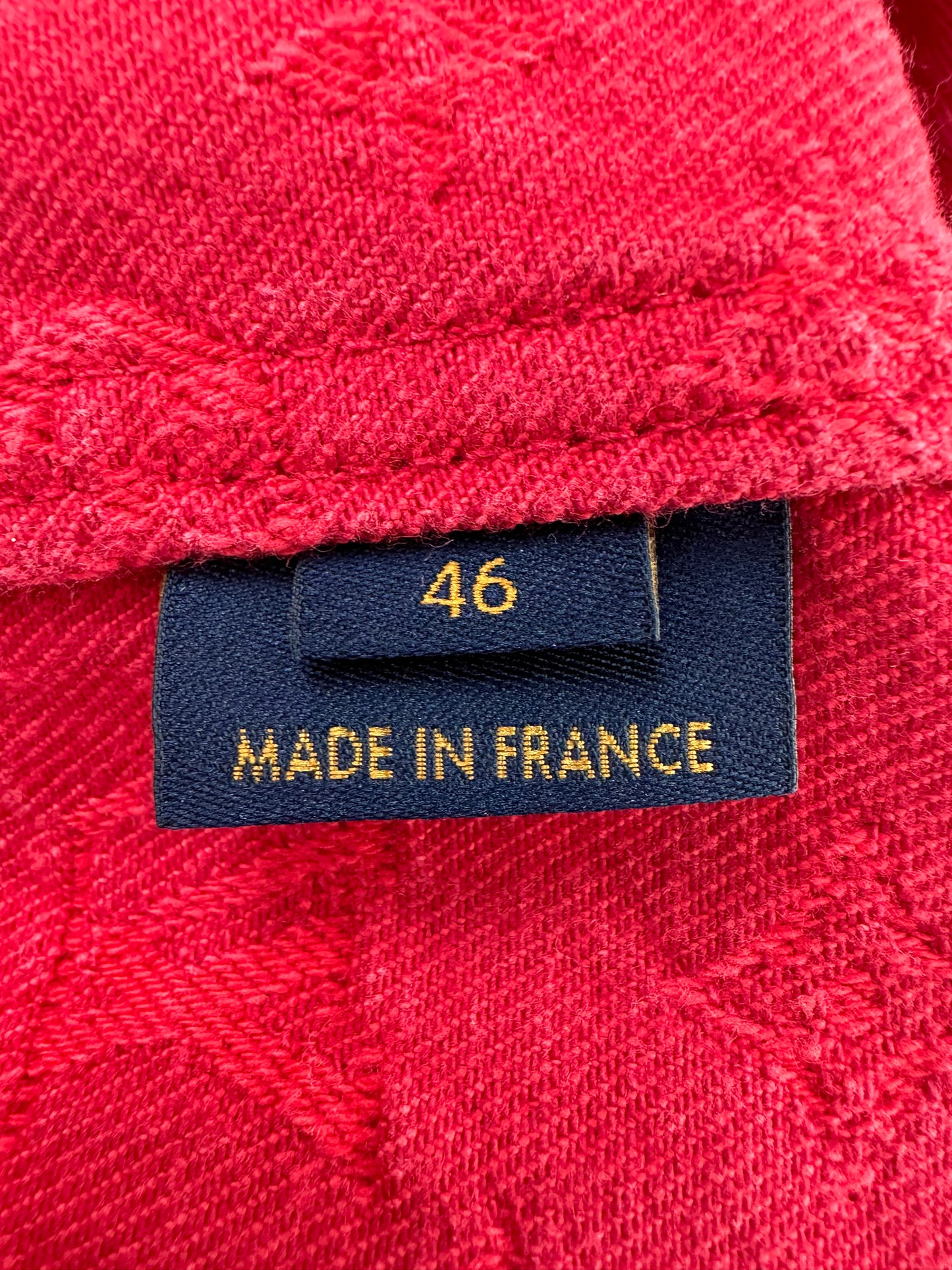 Louis Vuitton Red Monogram Denim Jacket