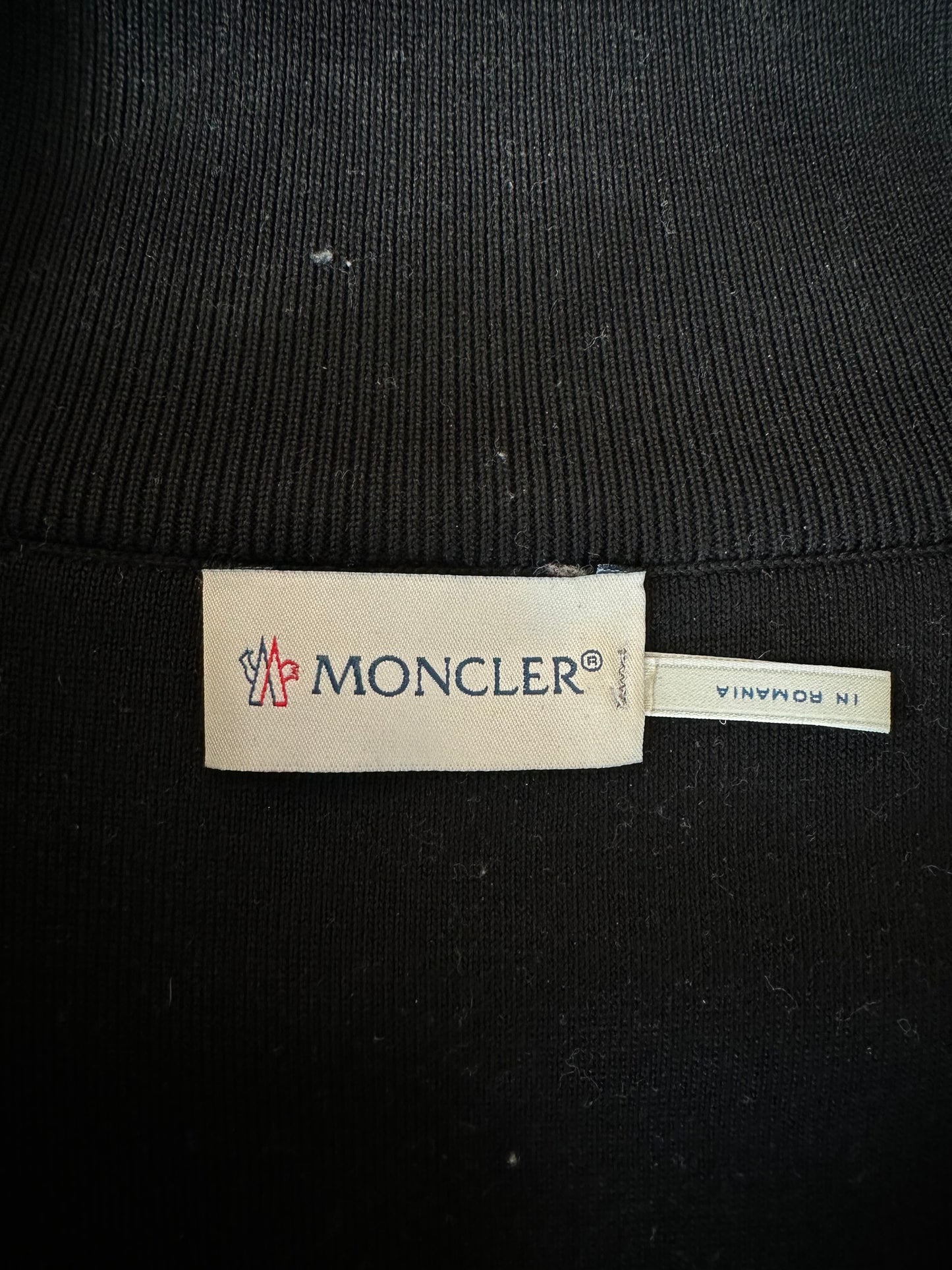 Moncler Black Maglia Puffer Cardigan