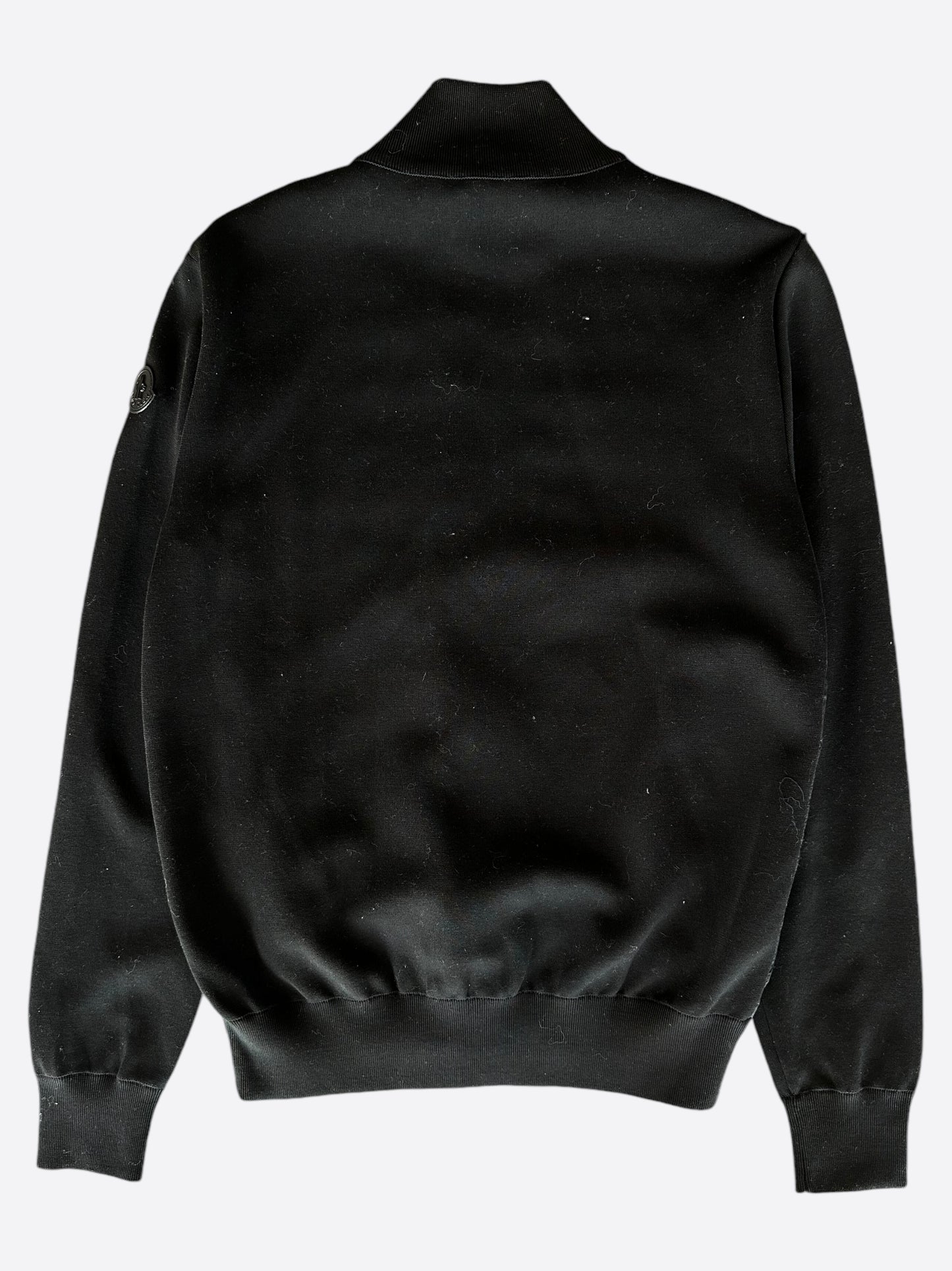 Moncler Black Maglia Puffer Cardigan