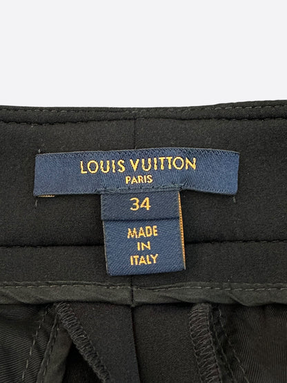 Louis Vuitton Black Monogram Women's Cargo Pants