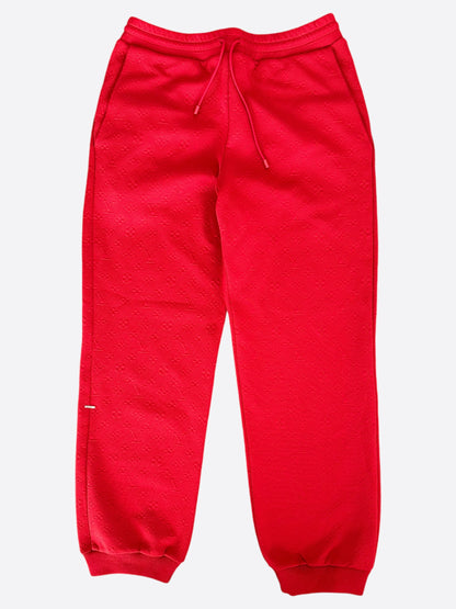 Louis Vuitton Red Monogram Trackpants