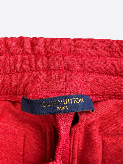 Louis Vuitton Red Monogram Trackpants