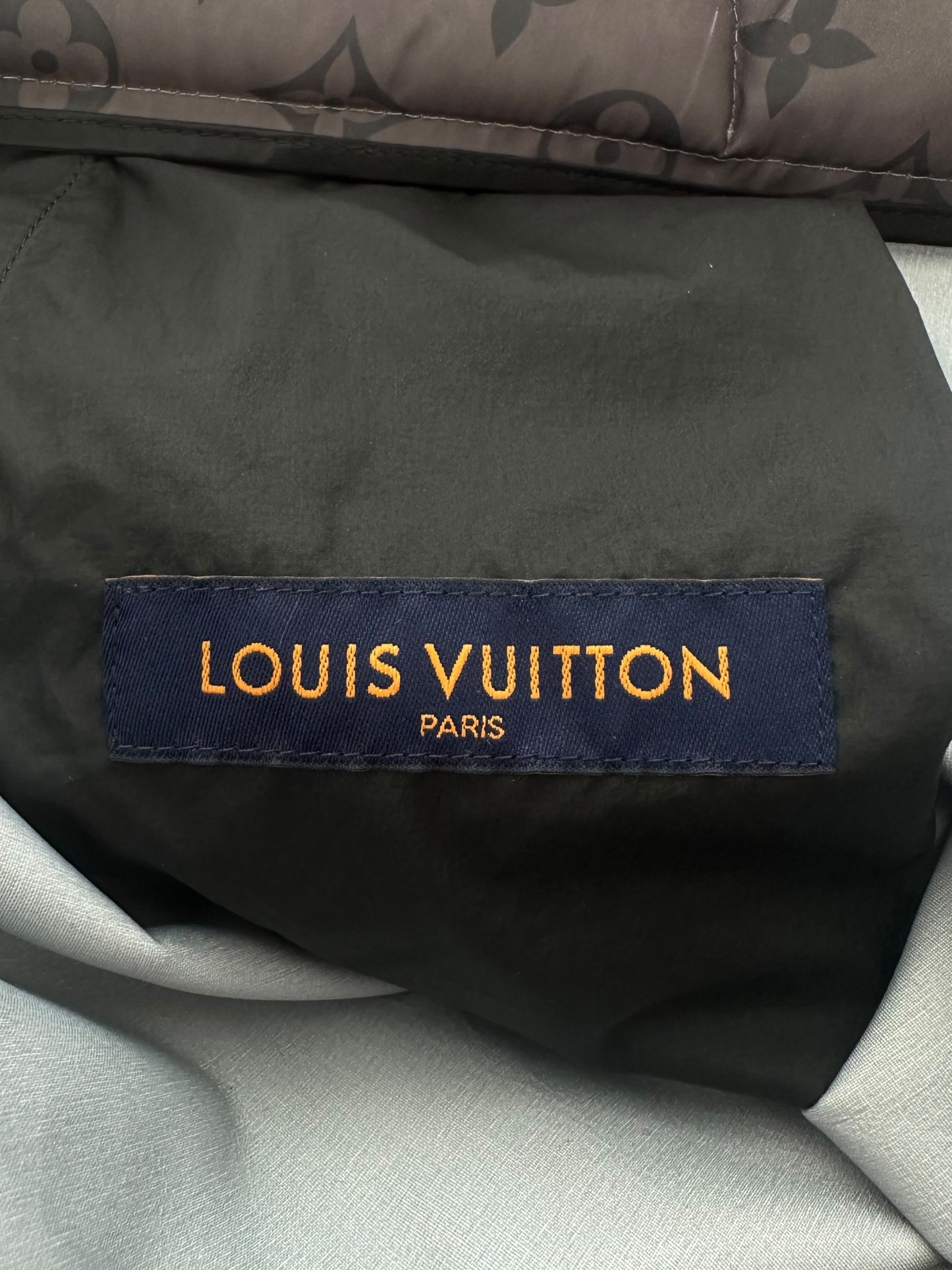 Louis Vuitton Grey 2054 Monogram Padded Shorts