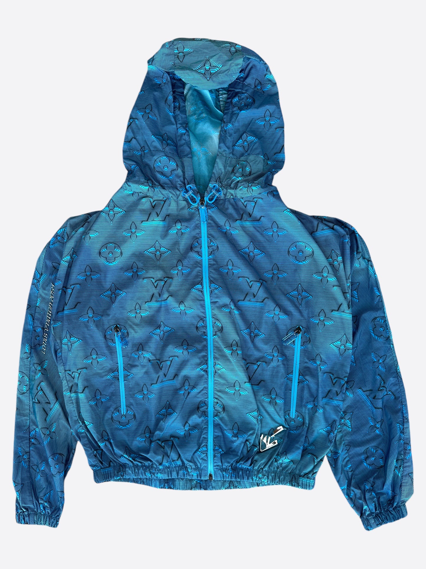 Louis Vuitton Blue 2054 Monogram Windbreaker