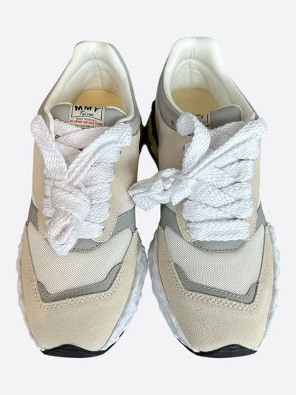 Maison Mihara Yasuhiro Beige & Grey George Sneakers