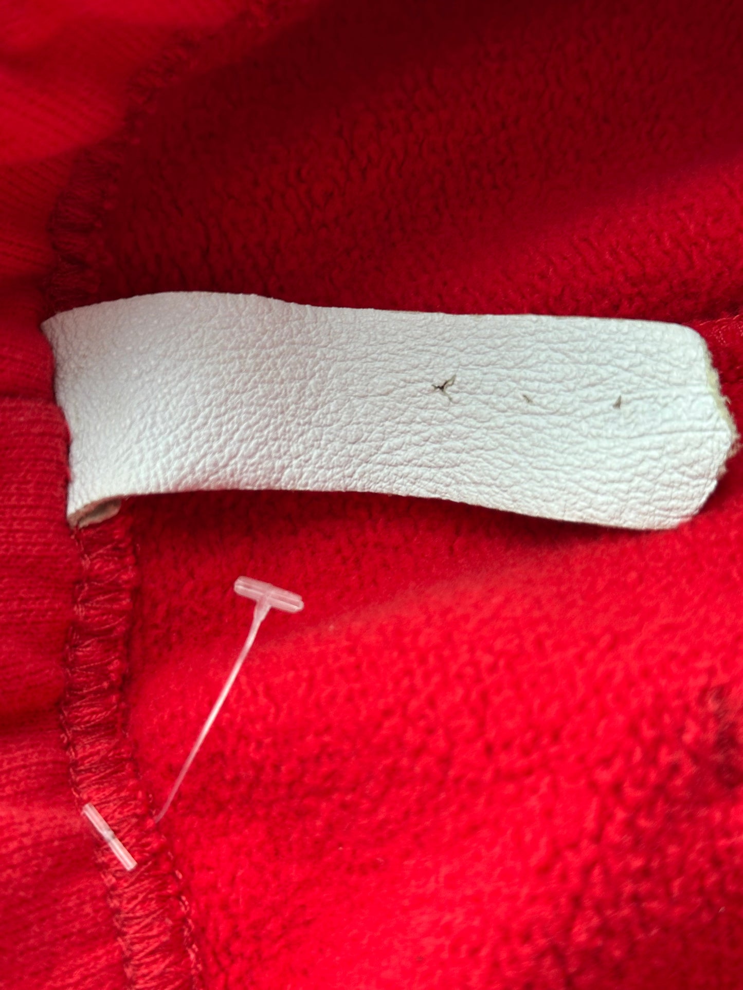 Chrome Hearts Red & White Triple Cross Embroidered Shorts