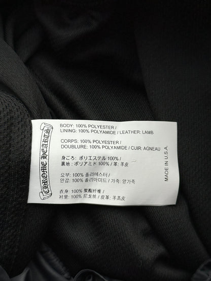 Chrome Hearts Black & White Snap Button Tearaway Track Pants