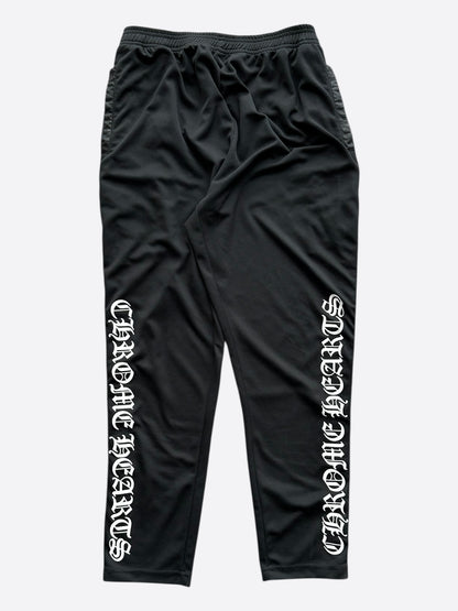 Chrome Hearts Black & White Snap Button Tearaway Track Pants