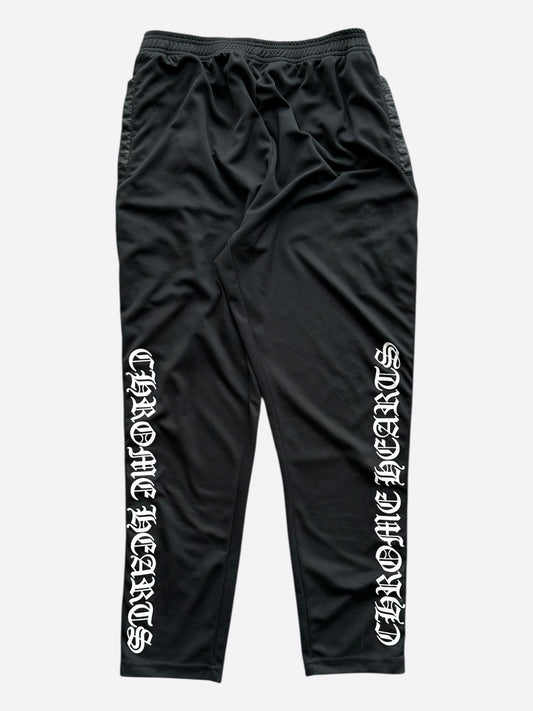 Chrome Hearts Black & White Snap Button Tearaway Track Pants