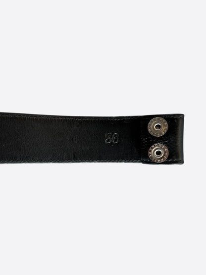 Chrome Hearts Black & Multicolor Cross Patch Belt