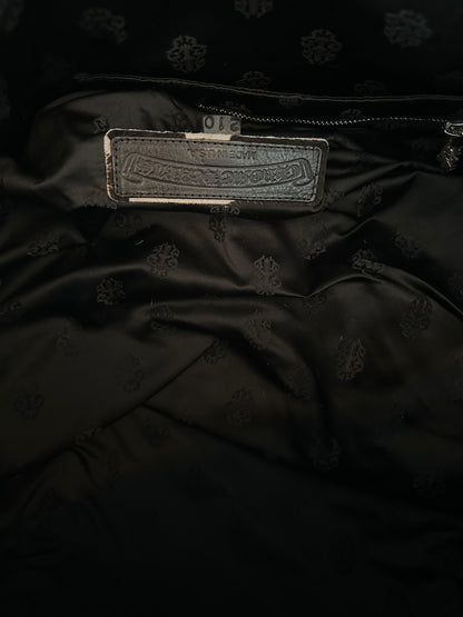 Chrome Hearts Red Cross Patch Cow Mini Duffel Bag