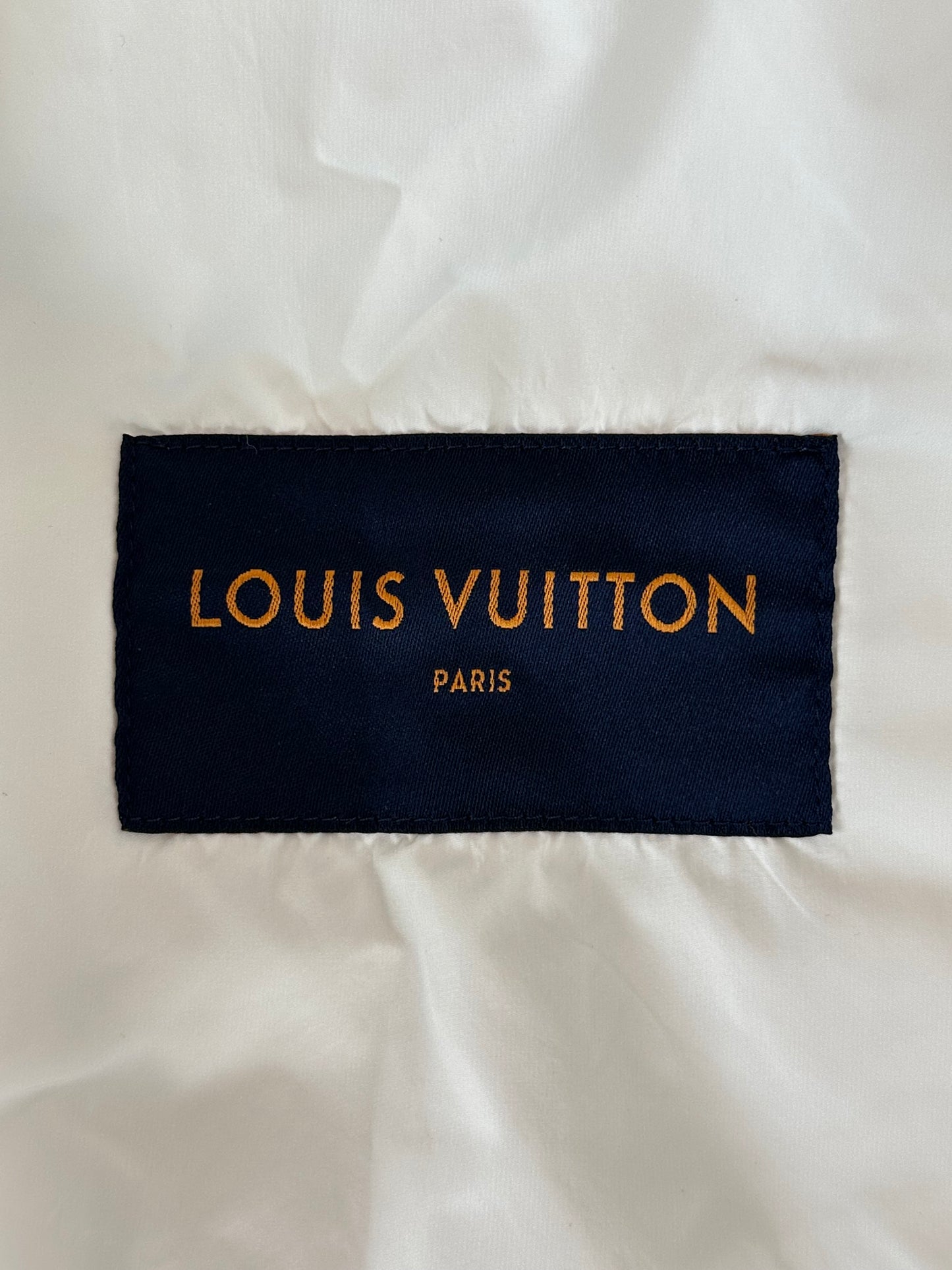 Louis Vuitton White Multicolor Flower Monogram Windbreaker