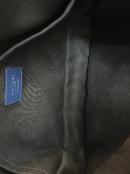 Louis Vuitton Blue Taigarama Monogram Outdoor Messenger Bag