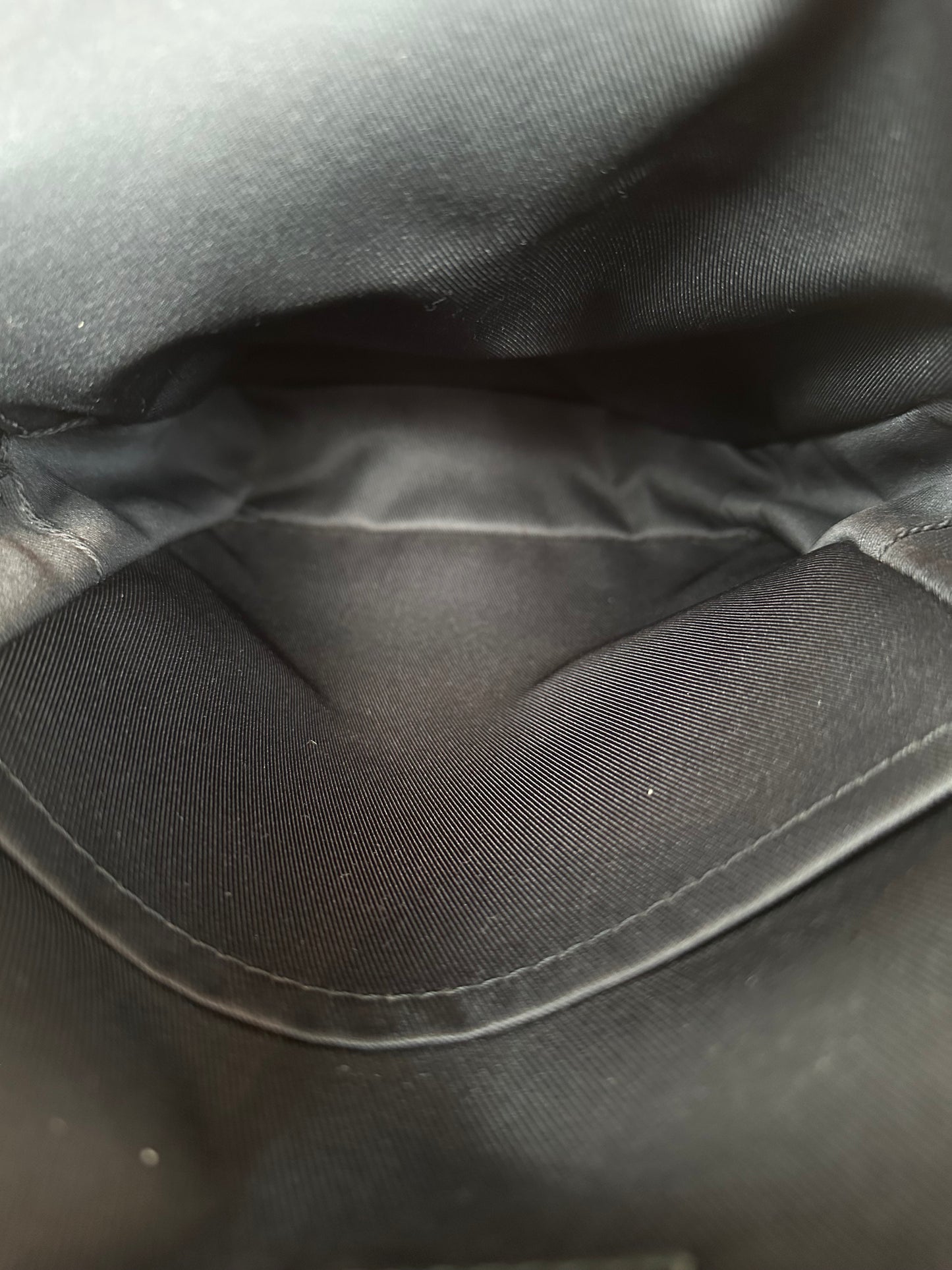 Louis Vuitton Black Damier Infini Leather Avenue Sling Bag