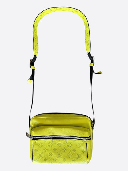 Louis Vuitton Yellow Taigarama Monogram Outdoor Messenger Bag