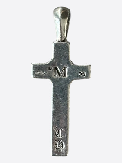 Chrome Hearts Silver Mapplethorpe Cross Pendant