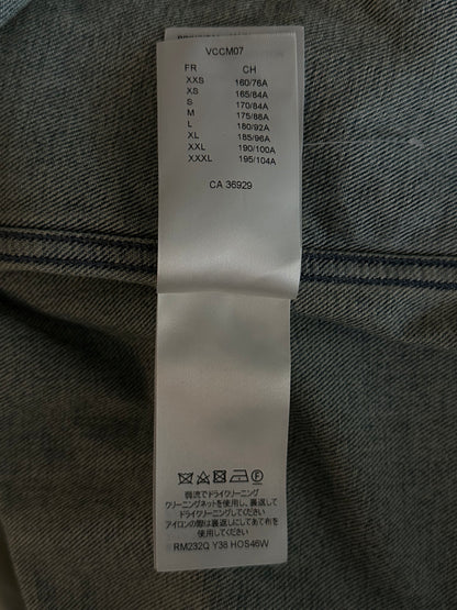 Louis Vuitton Blue Monogram Workwear Denim Shirt