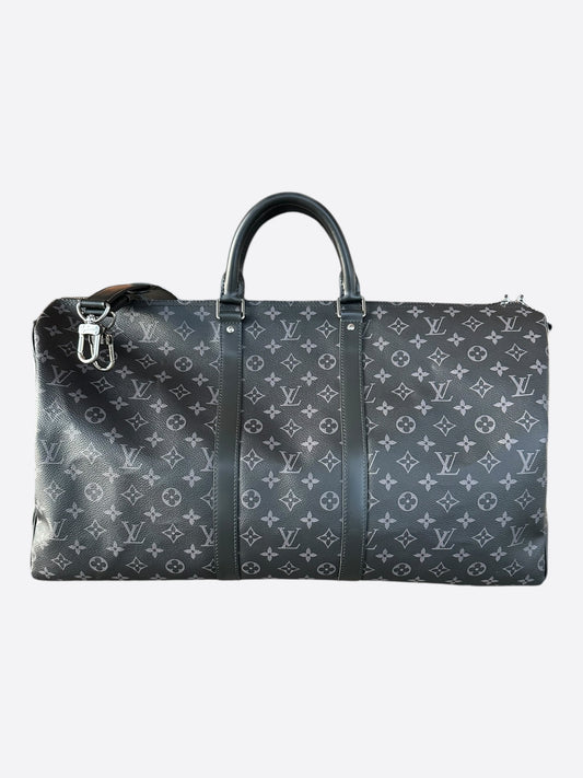 Louis Vuitton Monogram Eclipse Keepall 55