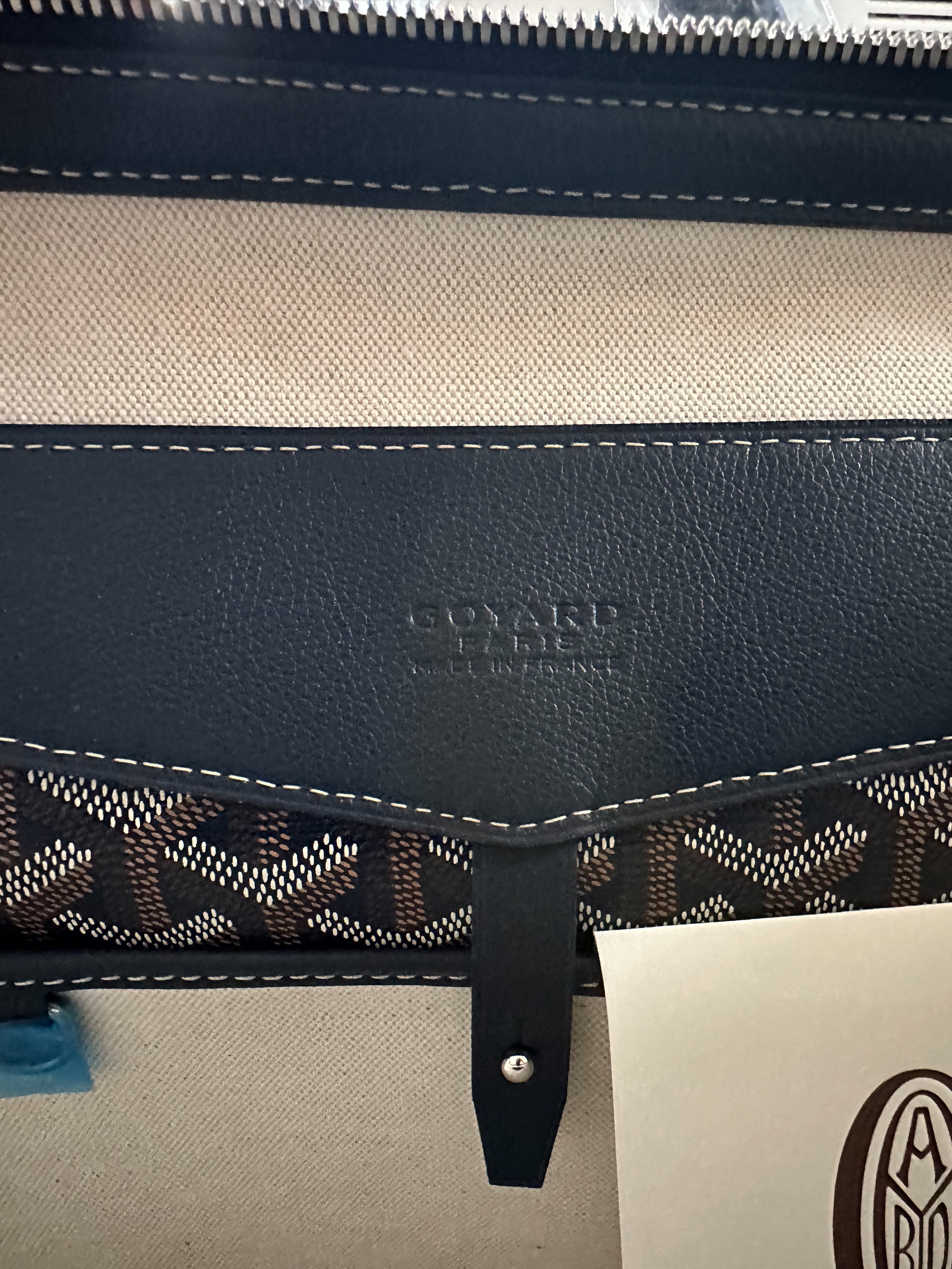 Goyard bag serial online number