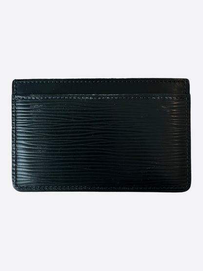 Louis Vuitton Black EPI Logo Cardholder