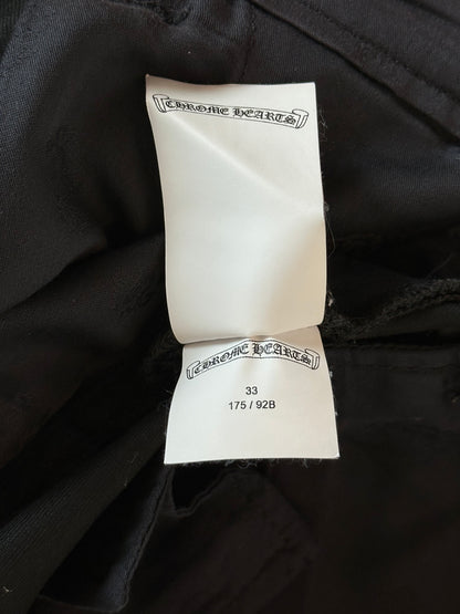 Chrome Hearts Black Camouflage Cross Patch Chino Pants